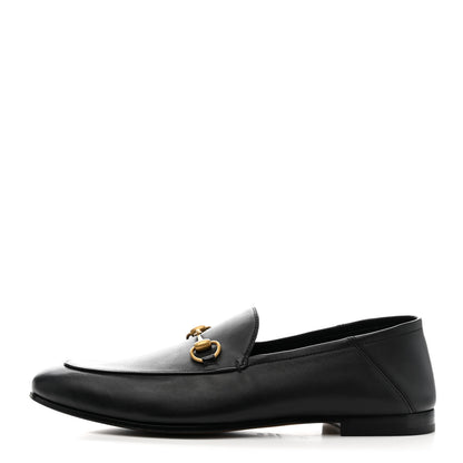 Gucci Lambskin Mens Brixton Horsebit Loafers 11.5 Black 1 of 11