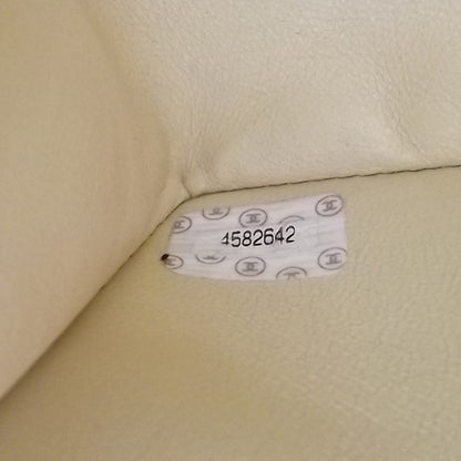 Chanel Caviar Shopper Tote Light Beige 9 of 11