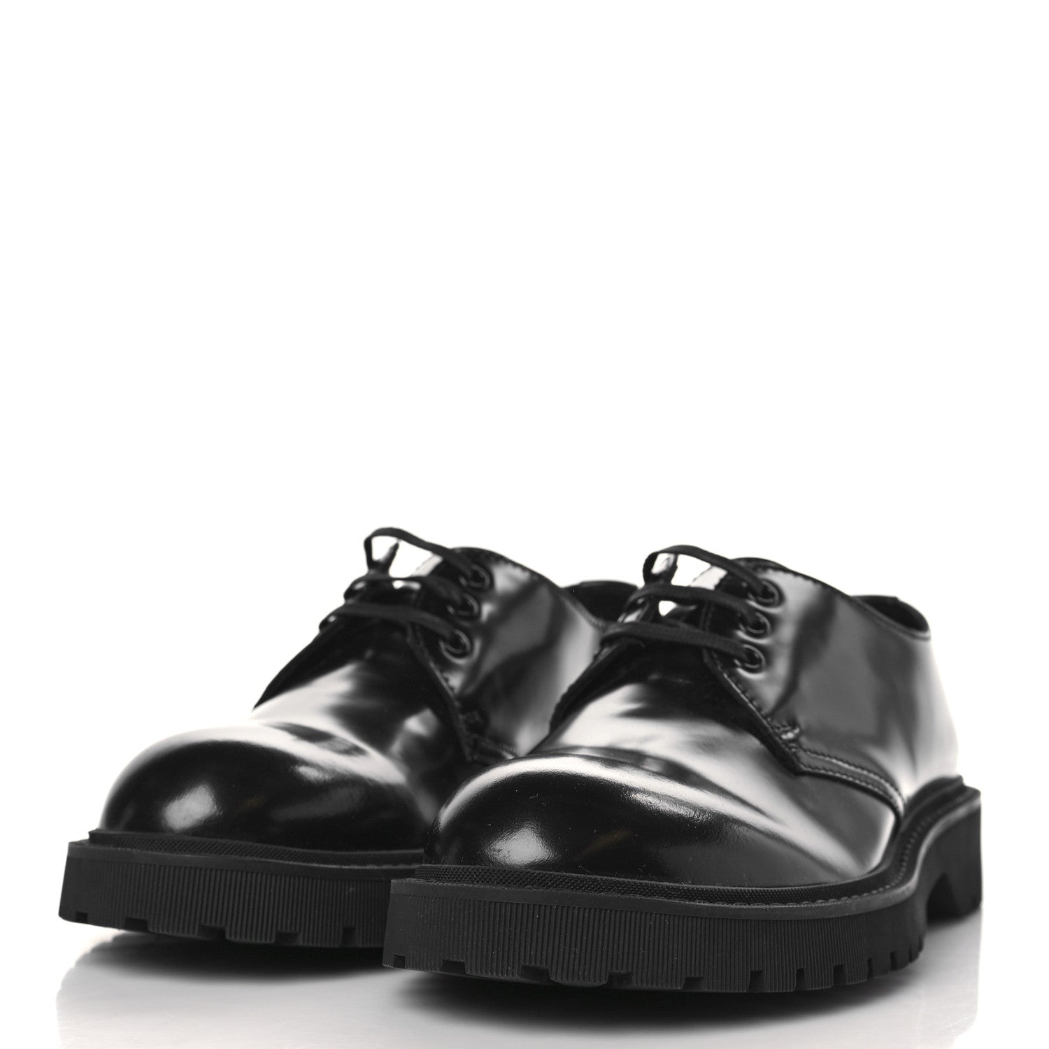 Saint Laurent Ketta Liverpool Lace Up Derby Shoes 39 Black 2 of 9