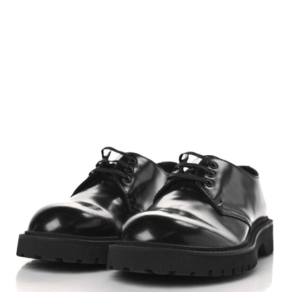 Saint Laurent Ketta Liverpool Lace Up Derby Shoes 39 Black 2 of 9