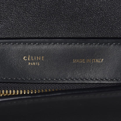 Celine Smooth Calfskin Medium Tri-Color Trapeze Pistachio 7 of 11