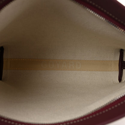 Goyard Goyardine Conti Pouch Burgundy 5 of 6