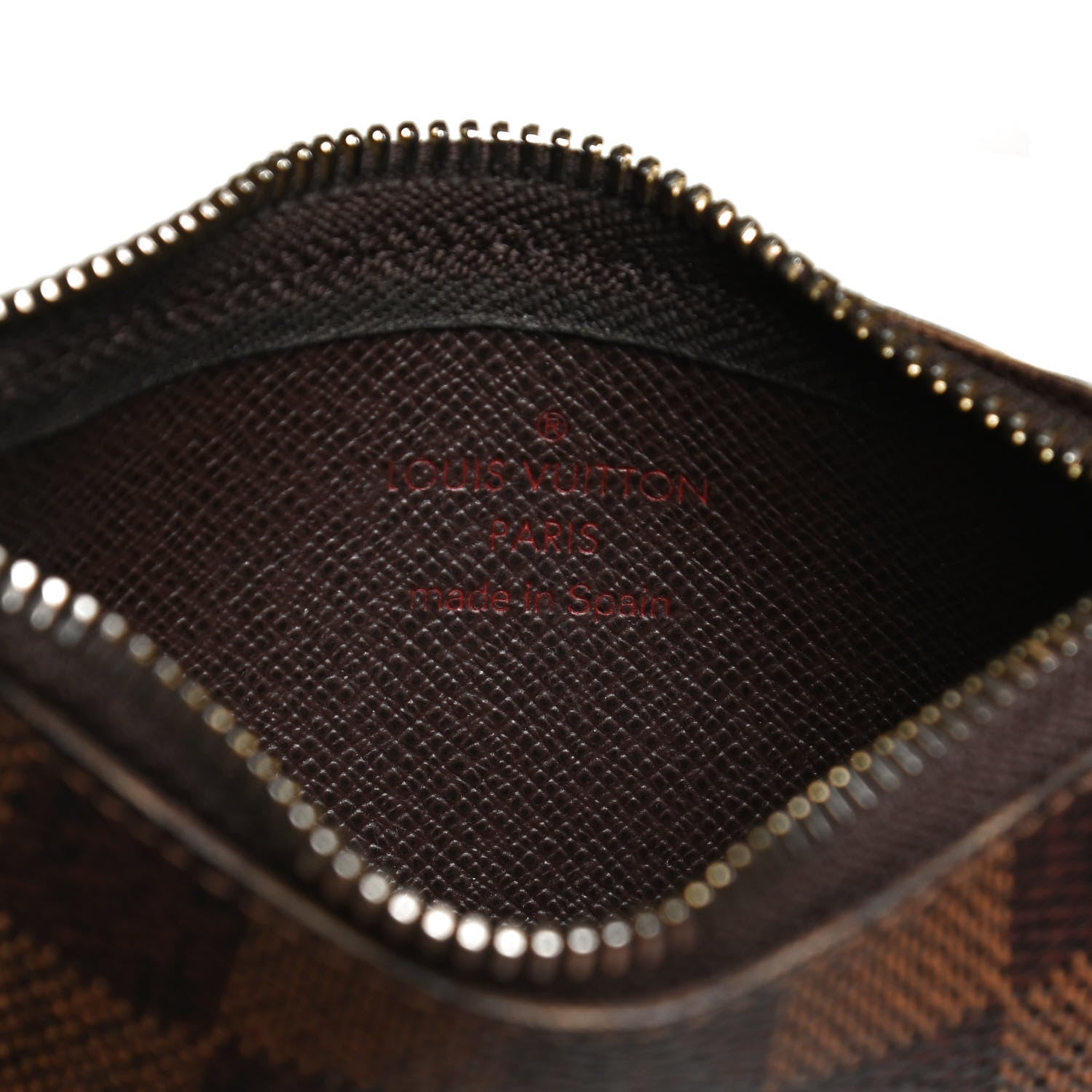 Louis Vuitton Damier Ebene Key Pouch 6 of 8