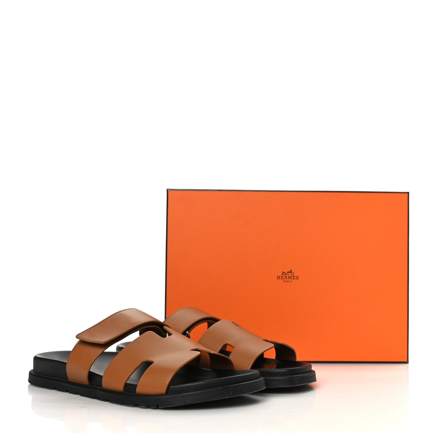 Calfskin Mens Chypre Sandals 43 Gold