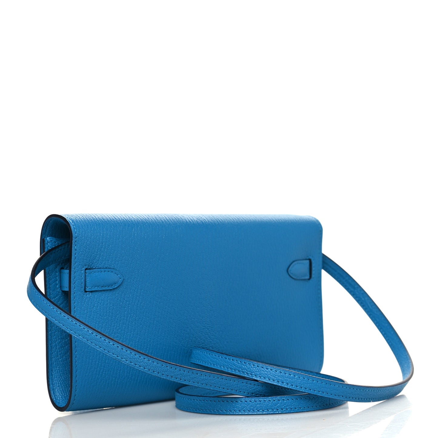 Chevre Mysore Kelly Wallet To Go Bleu Frida