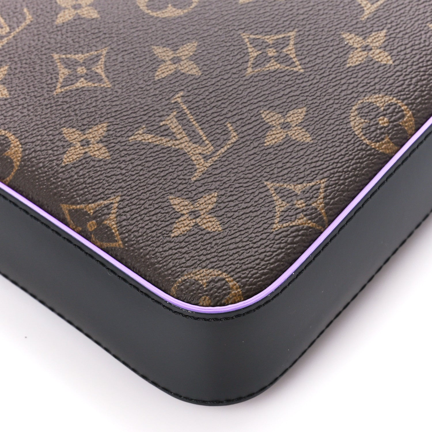 Louis Vuitton Monogram Macassar Trio Messenger Purple Purple 13 of 14