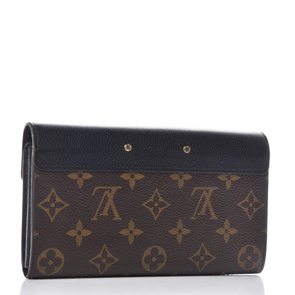 Louis Vuitton Monogram Pallas Wallet Black 4 of 9