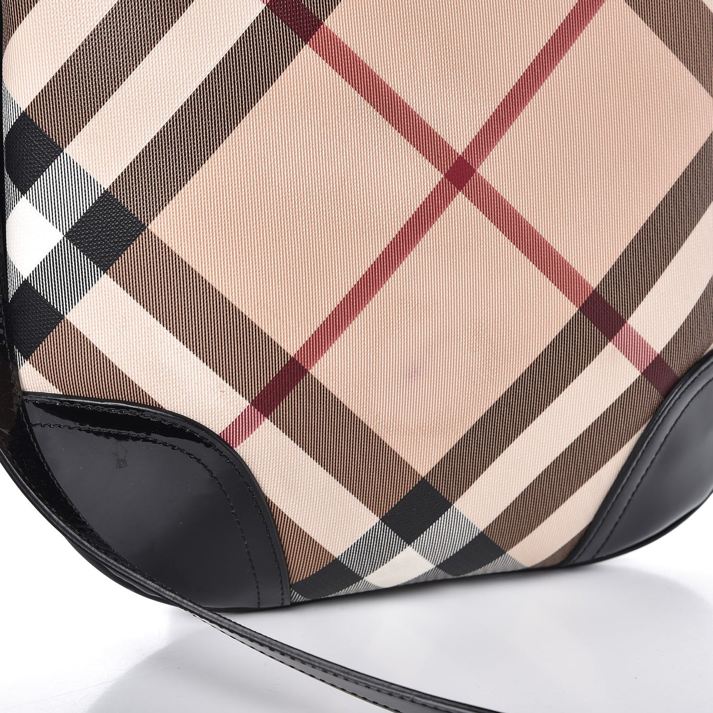 Supernova Check Small Dryden Crossbody Bag Black
