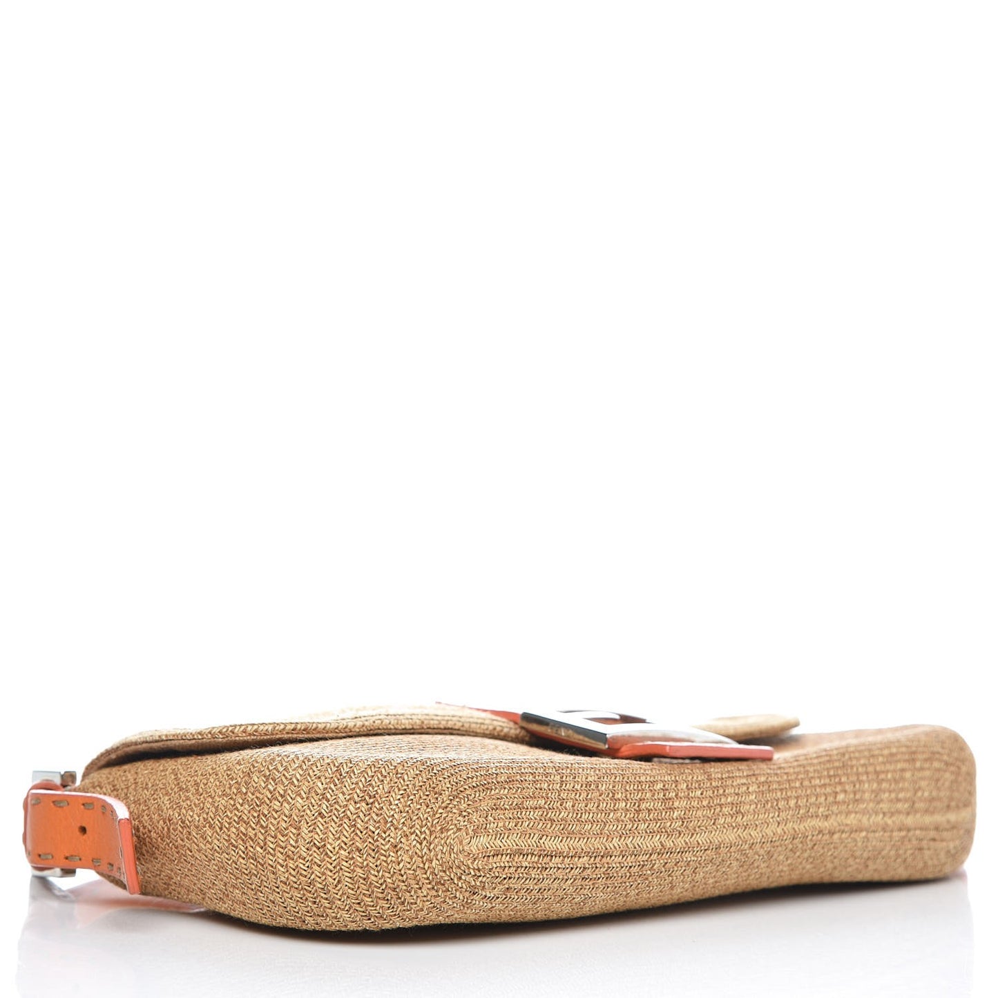 Raffia Baguette Orange