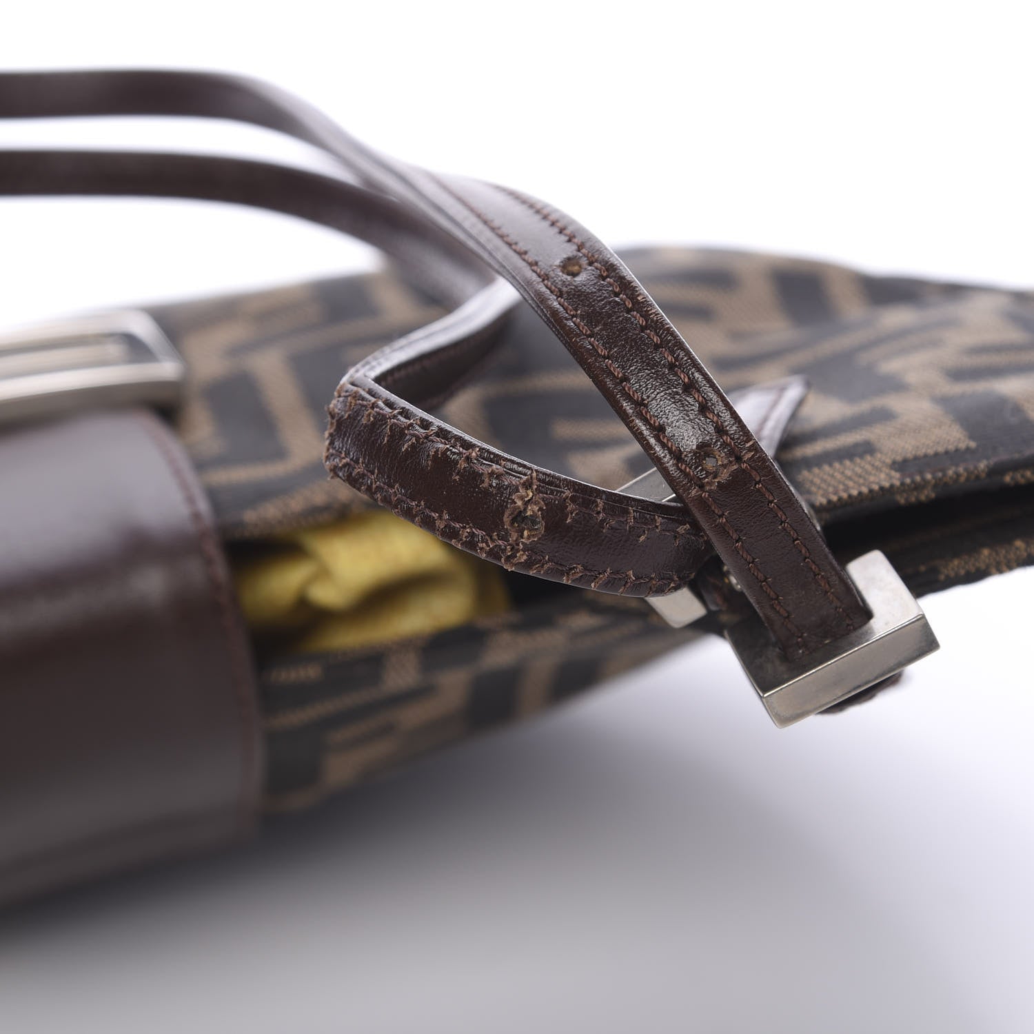 Fendi Zucca Tote Tobacco 10 of 12