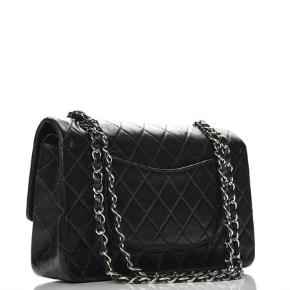 Chanel Lambskin Quilted Medium Double Flap Black 4 of 12