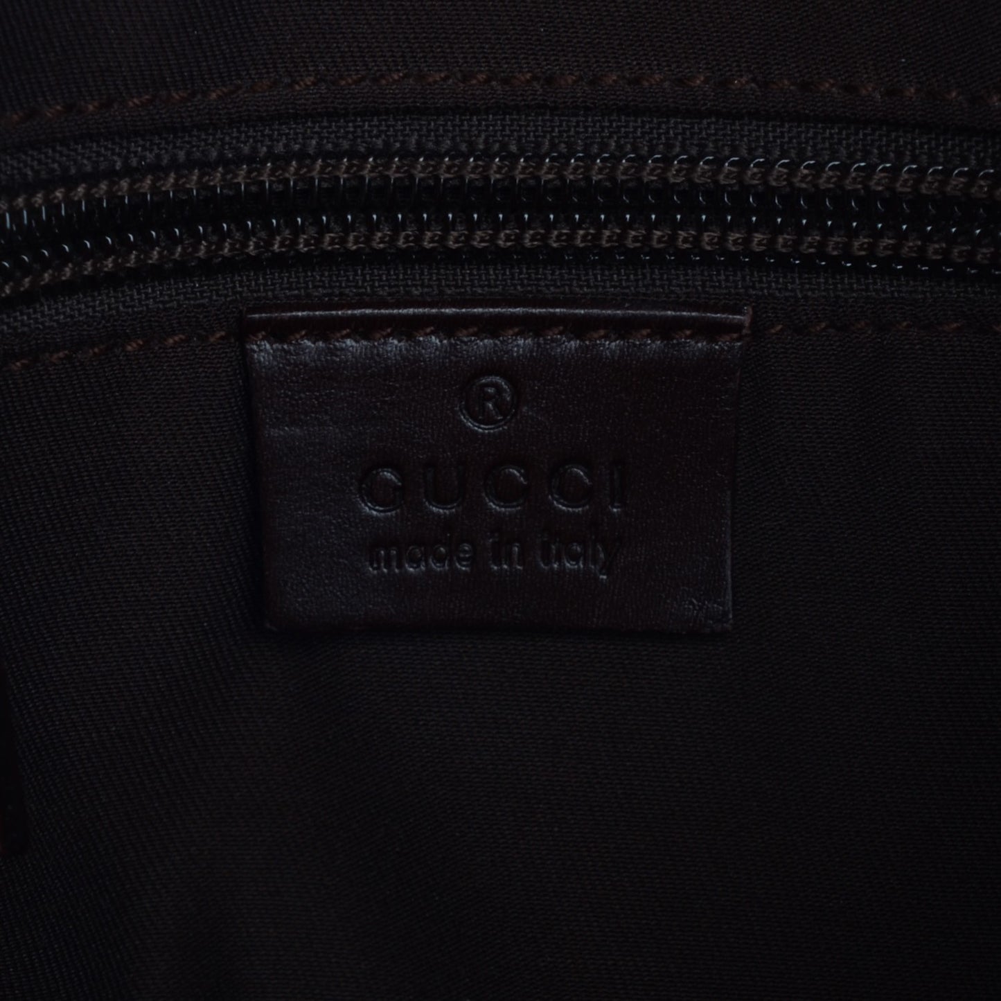 Monogram Calfskin Perforated Medium Flat Messenger Bag Dark Brown