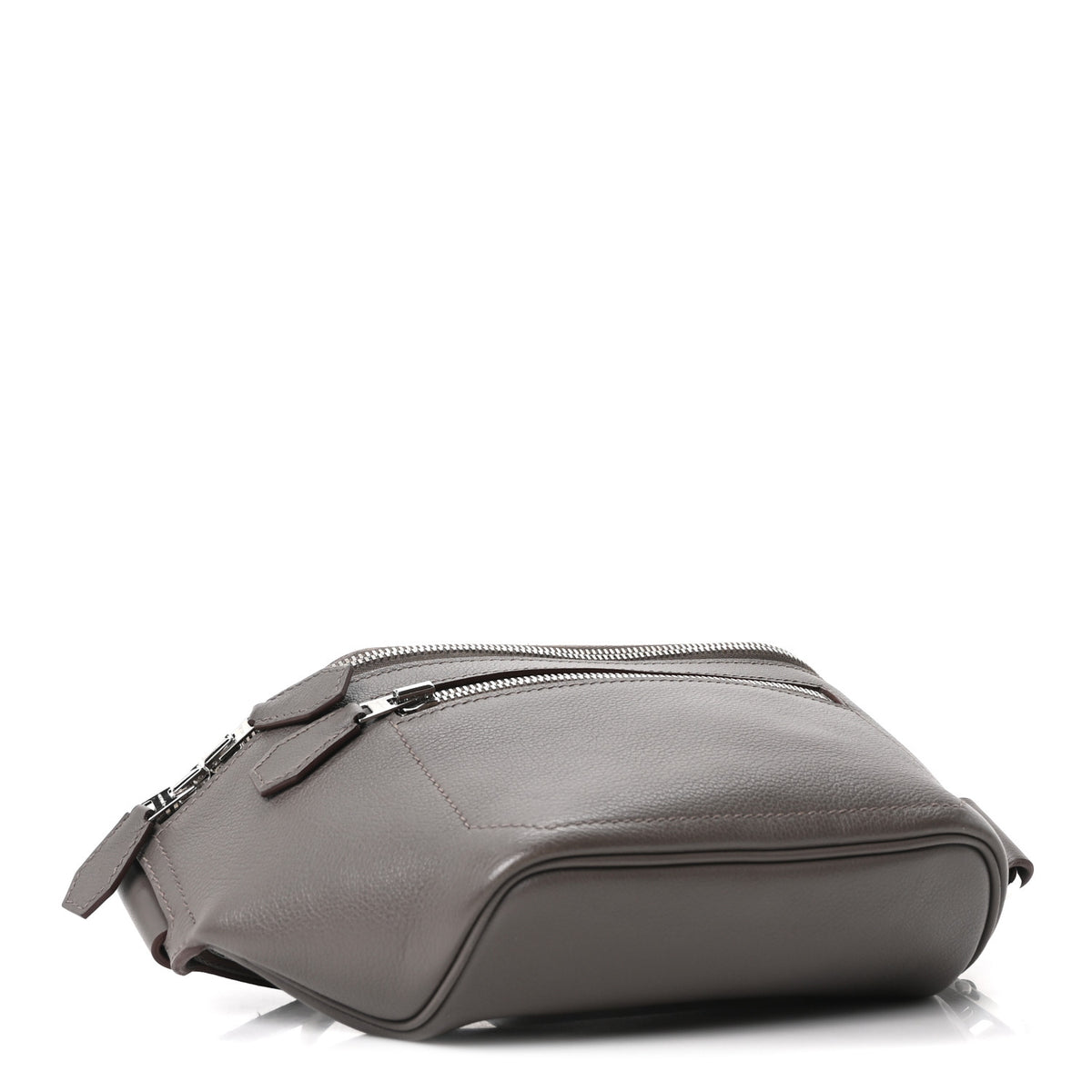 Hermes Taurillon Cristobal Cityslide Belt Bag PM Etain 3 of 9