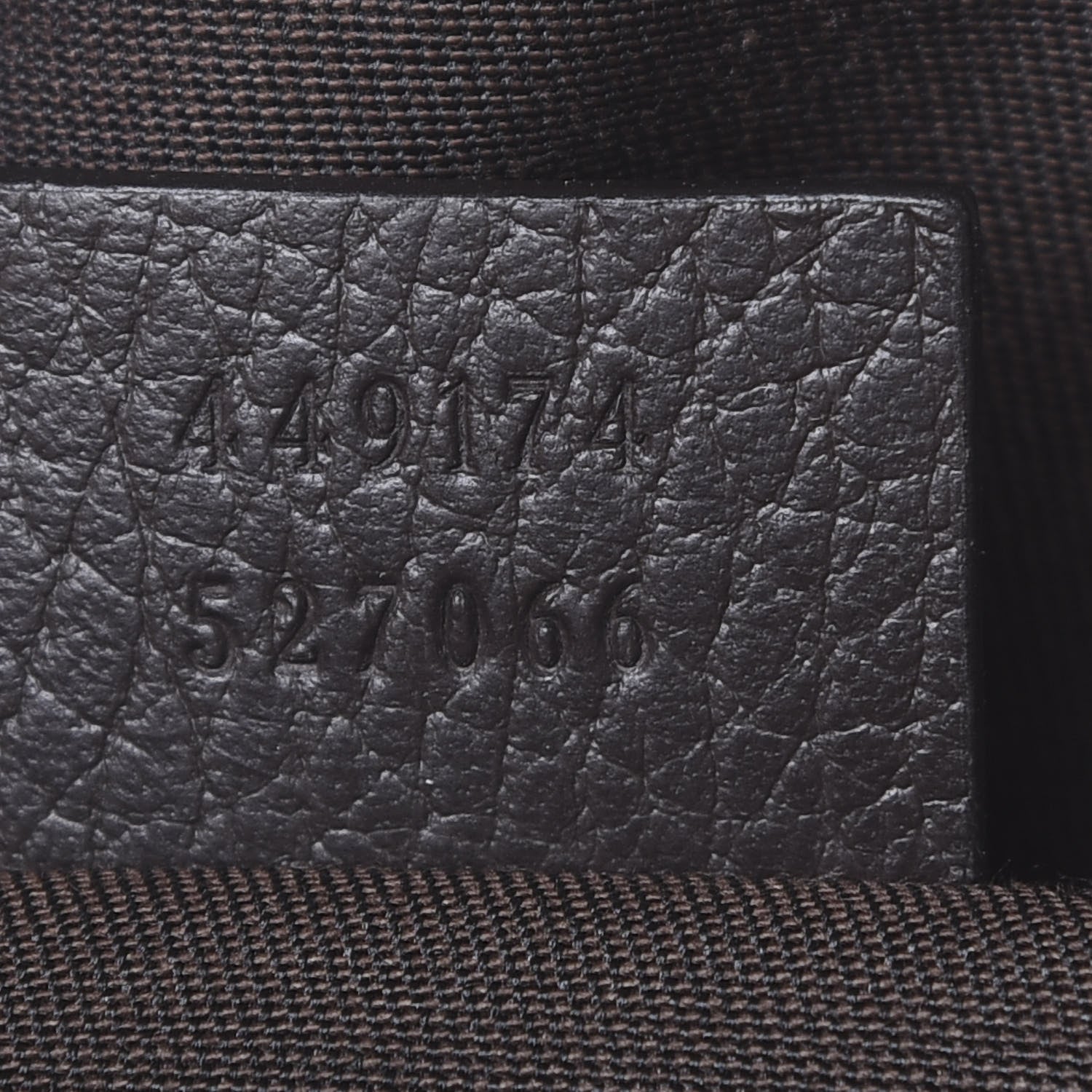 Gucci Monogram Belt Bag Dark Brown 6 of 10