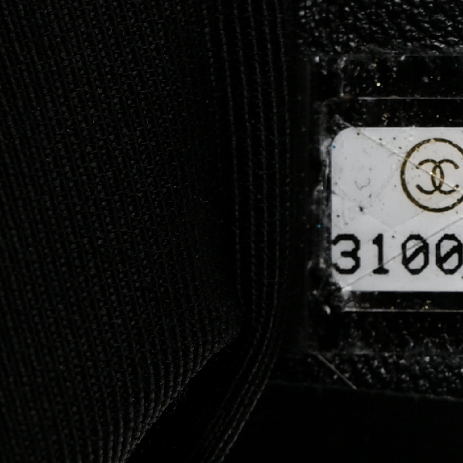 Chanel Lambskin Coco Charms Quilted Pouch Bag Black 7 of 7