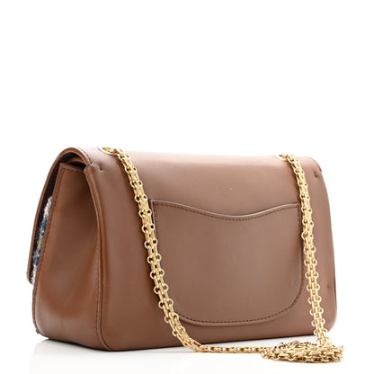 Chanel Smooth Calfskin Knit Nude 2.55 Reissue 226 Flap Brown 3 of 10