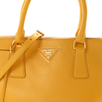 Prada Saffiano Lux Medium Promenade Tote Mimosa 8 of 11
