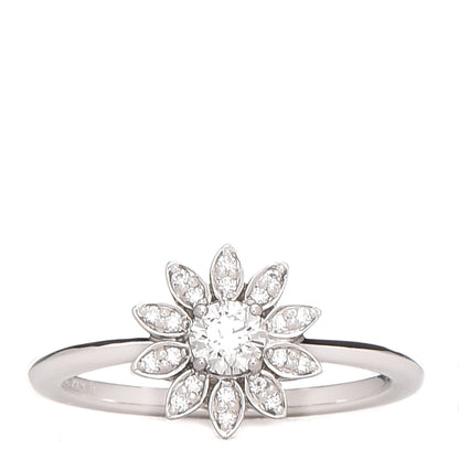 Tiffany Platinum Diamond Enchant Garden Flower Ring 50 5.5 1 of 4