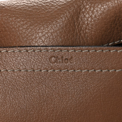 Chloe Calfskin Medium Marcie Round Crossbody Bag Nut 6 of 10