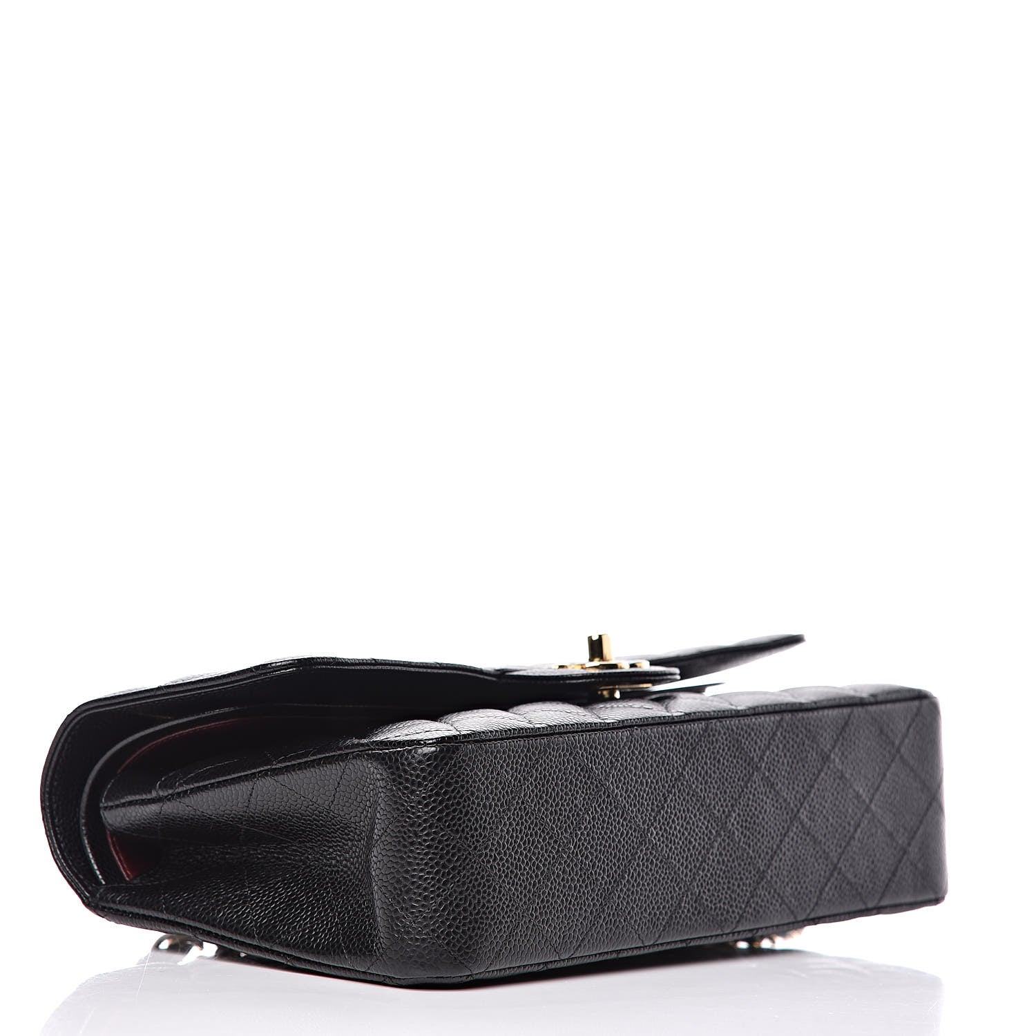 Chanel Caviar Quilted Medium Double Flap Black 4 of 9