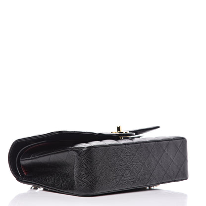 Chanel Caviar Quilted Medium Double Flap Black 4 of 9