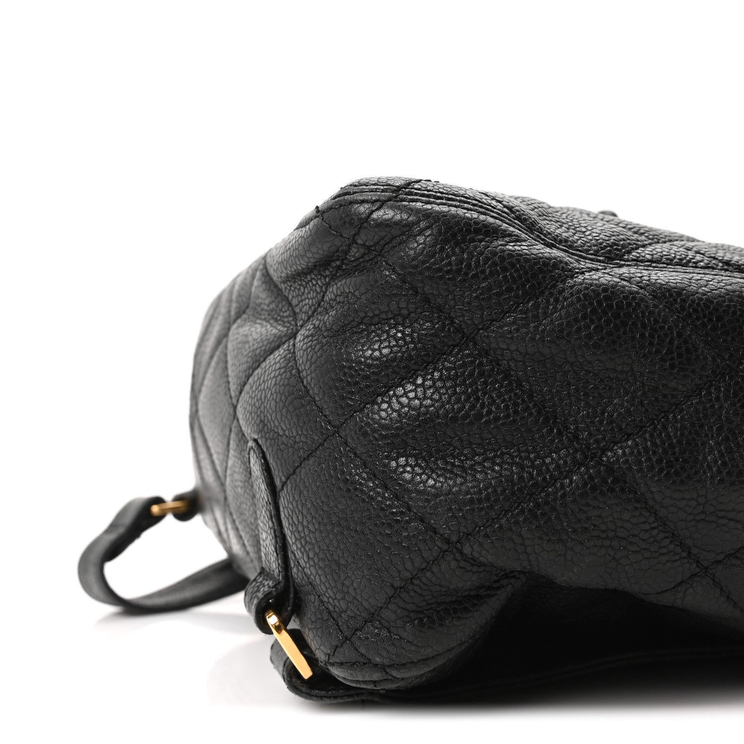 Chanel Caviar Quilted Drawstring Backpack Black 9 of 9