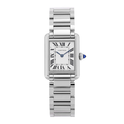 Cartier Stainless Steel 22mm Tank Must Quartz Watch 1 of 5