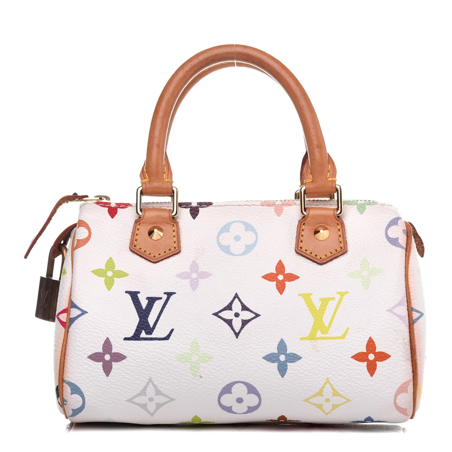 Louis Vuitton Monogram Multicolor Mini Sac HL Speedy White 1 of 15