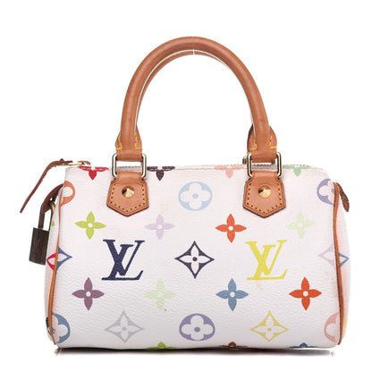 Louis Vuitton Monogram Multicolor Mini Sac HL Speedy White 1 of 15