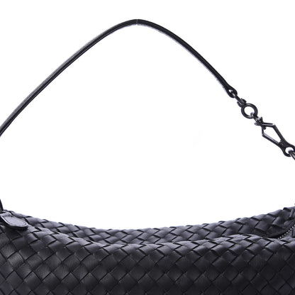 Bottega Veneta Nappa Intrecciato Small Shoulder Bag Black 11 of 11
