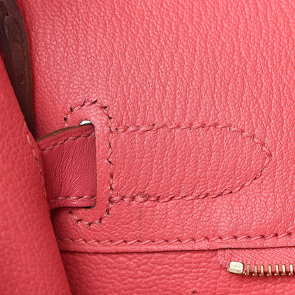 Hermes Tadelakt Birkin 30 Rose Lipstick 20 of 31