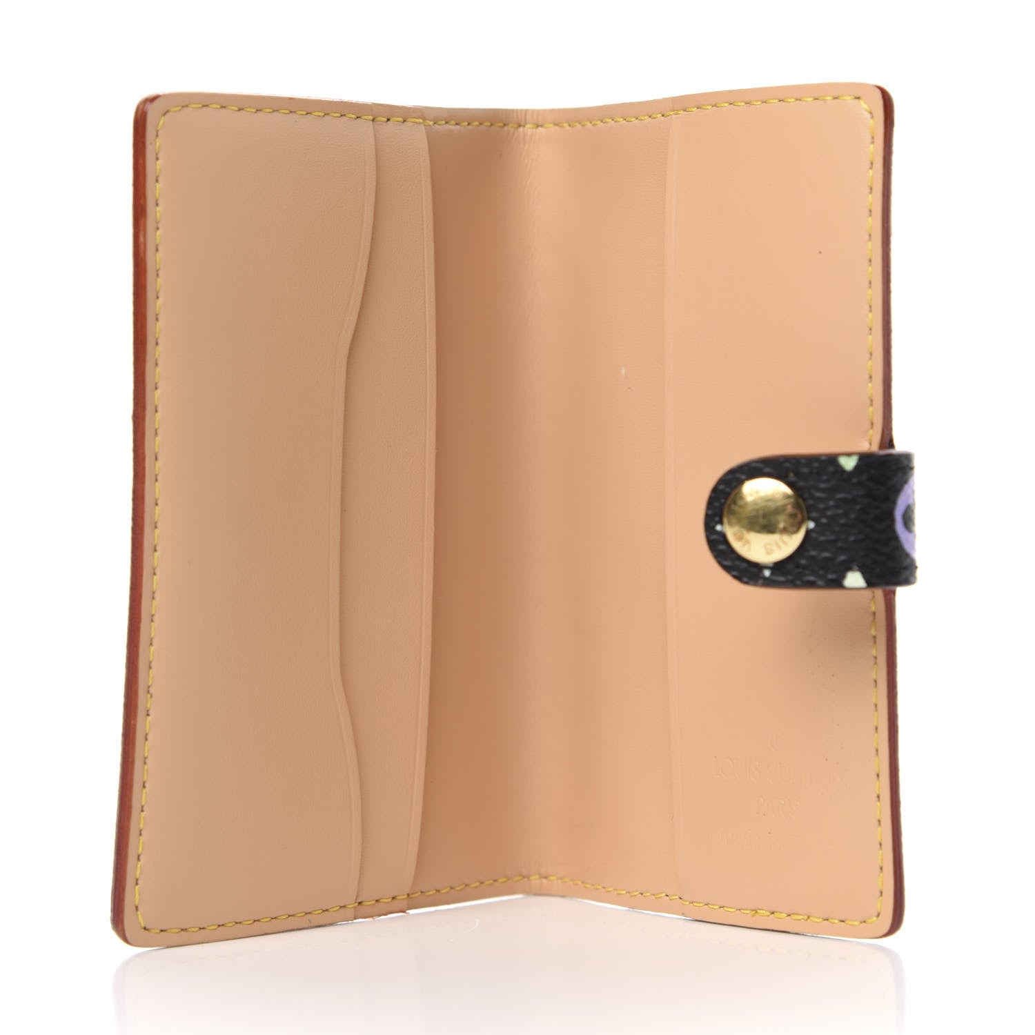 Louis Vuitton Monogram Multicolor Carnet de Bal Mini Agenda Cover Black 5 of 6