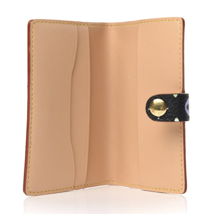 Louis Vuitton Monogram Multicolor Carnet de Bal Mini Agenda Cover Black 5 of 6