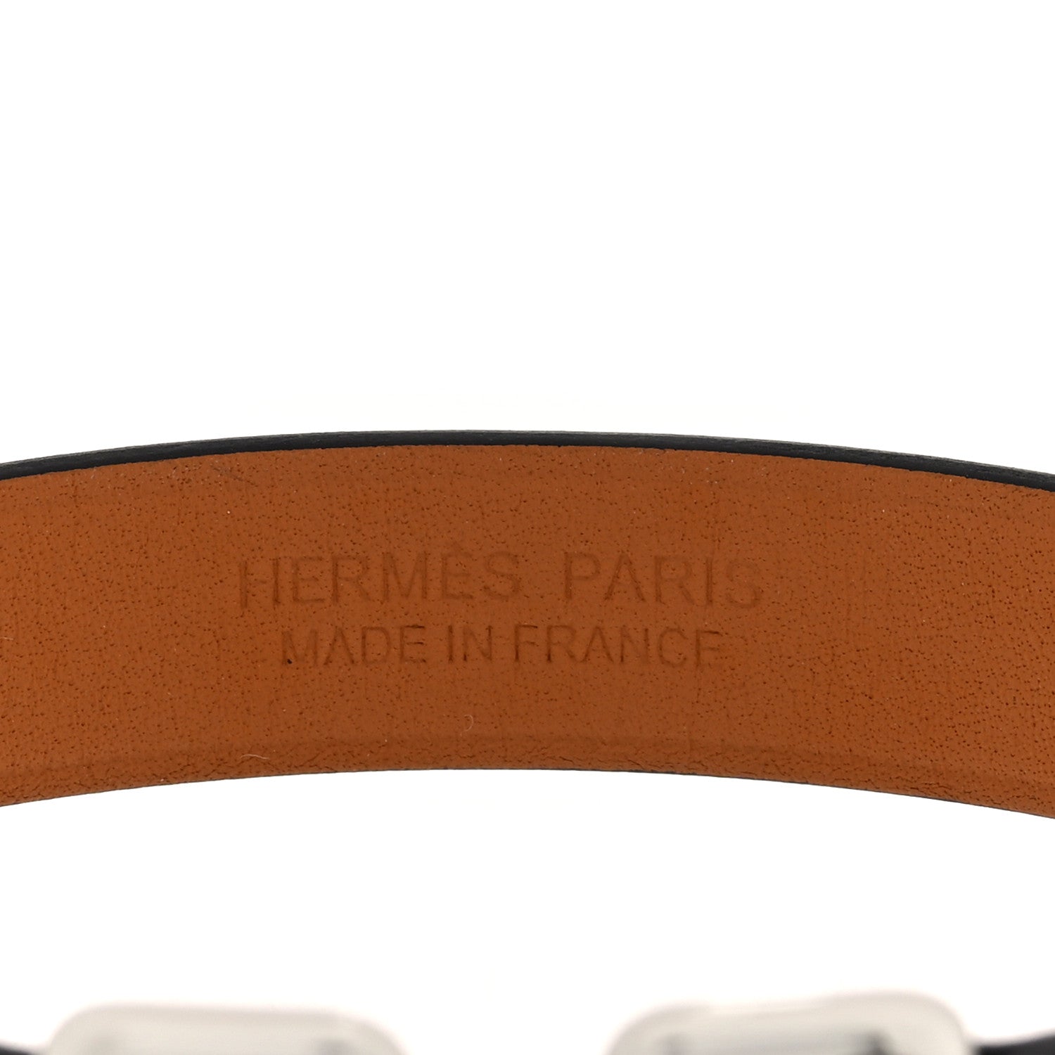 Hermes Epsom Tonight Bracelet T6 Black 4 of 4