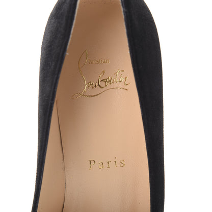 Christian Louboutin Veau Velours Donna Studs 55 Pumps 37 Black 7 of 9