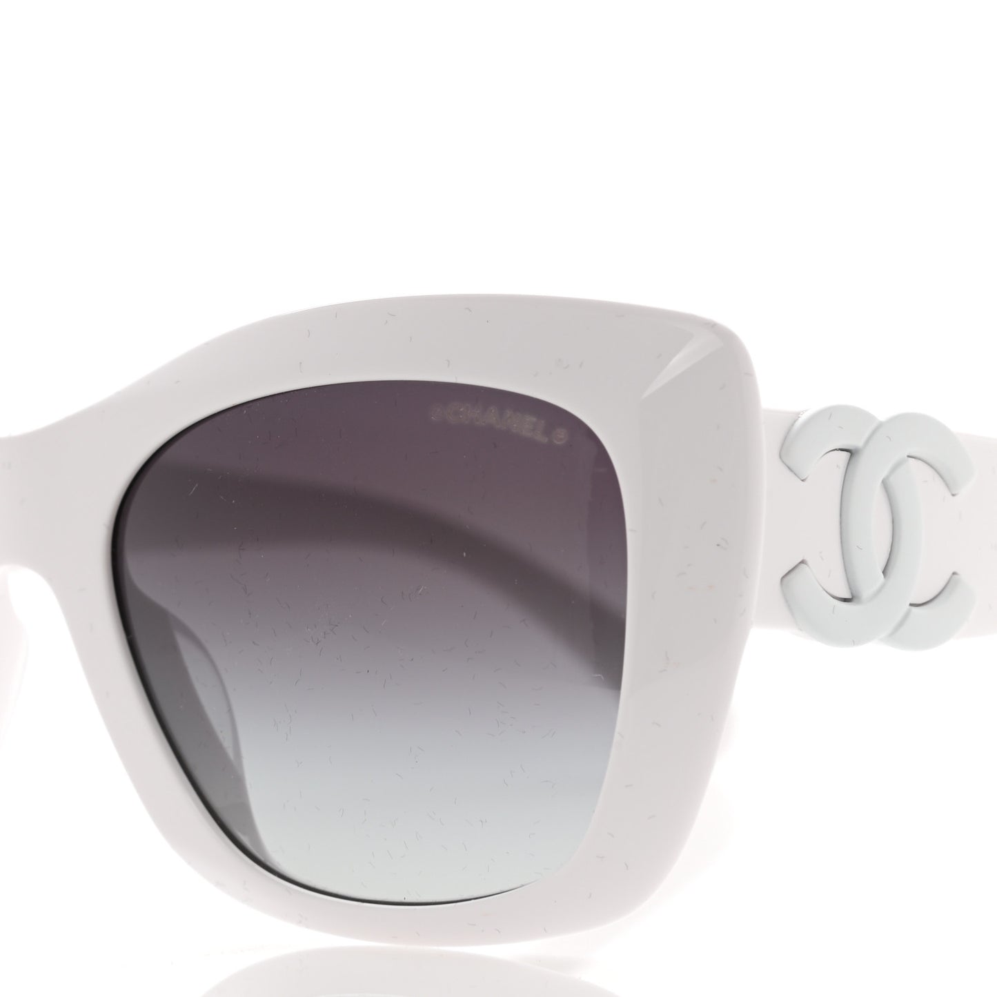 Acetate Square Sunglasses 71395A White