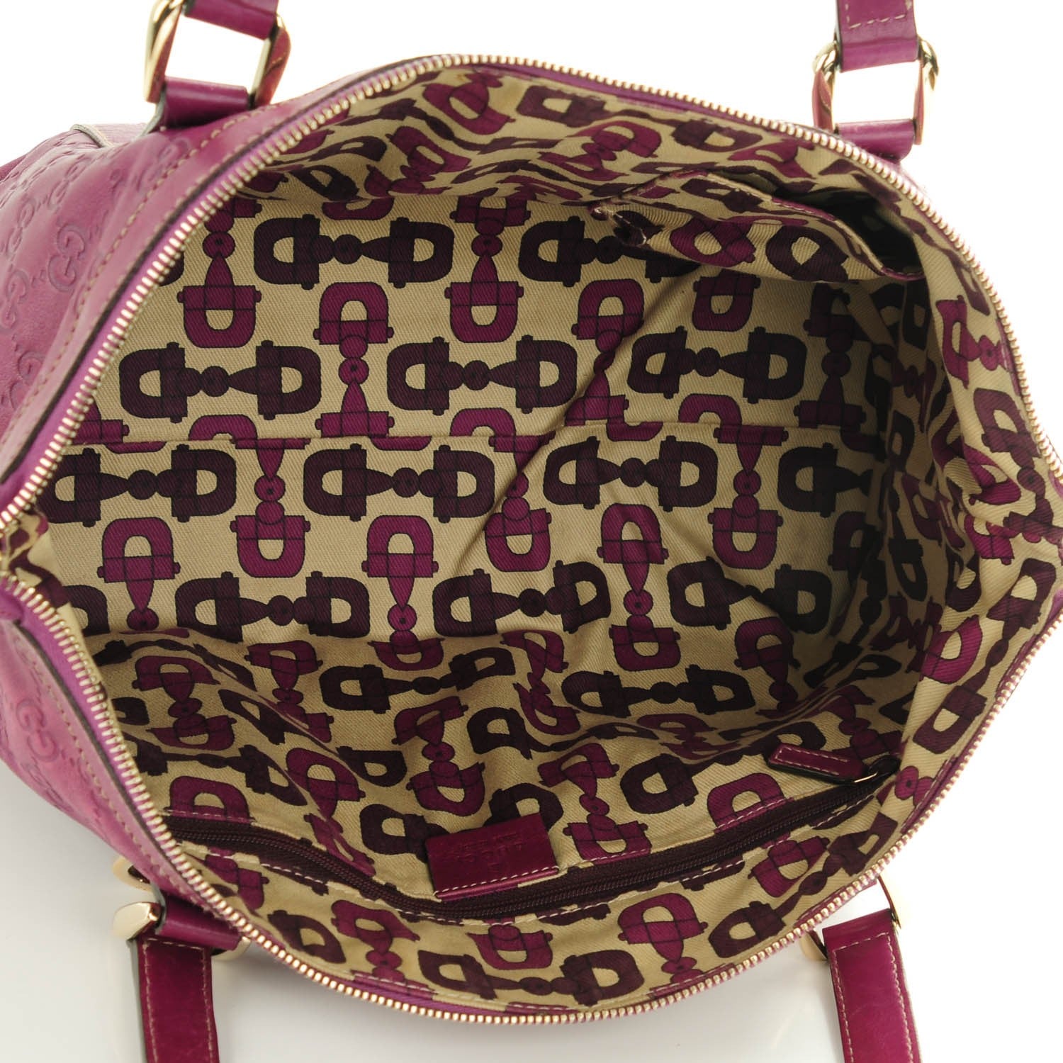 Gucci Guccissima Medium Abbey Tote Purple 7 of 10