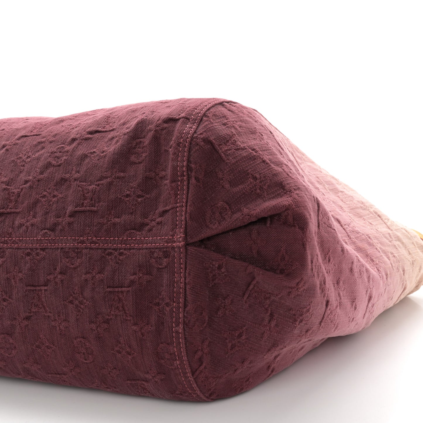 Denim Quilted Monogram Sunbeam Rouge Fauviste