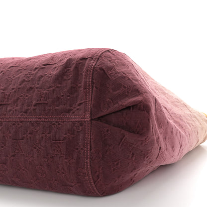 Louis Vuitton Denim Quilted Monogram Sunbeam Rouge Fauviste 11 of 13