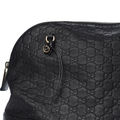 Gucci Guccissima Medium Bree Shoulder Bag Black 11 of 16