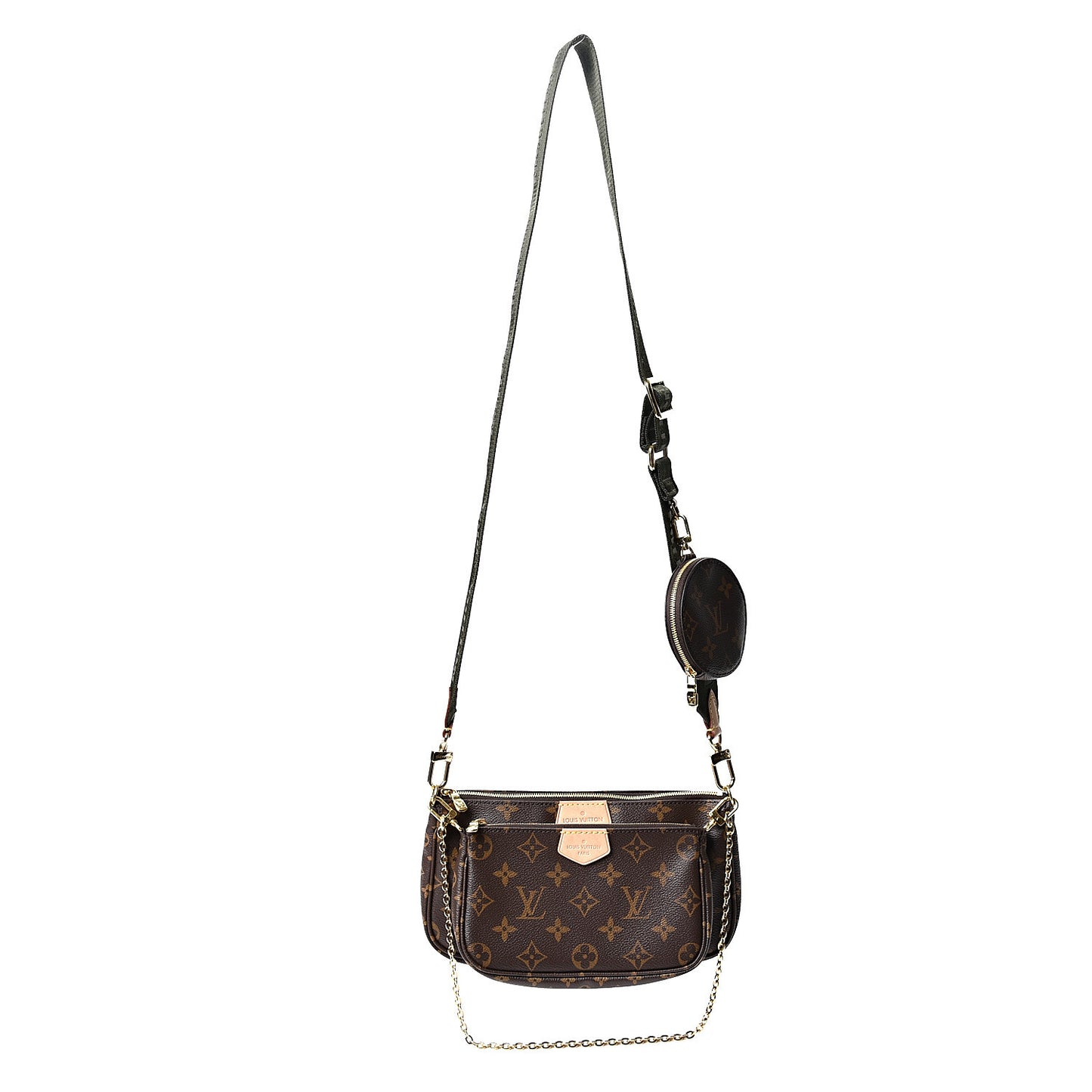 Monogram Multi Pochette Accessories Kaki