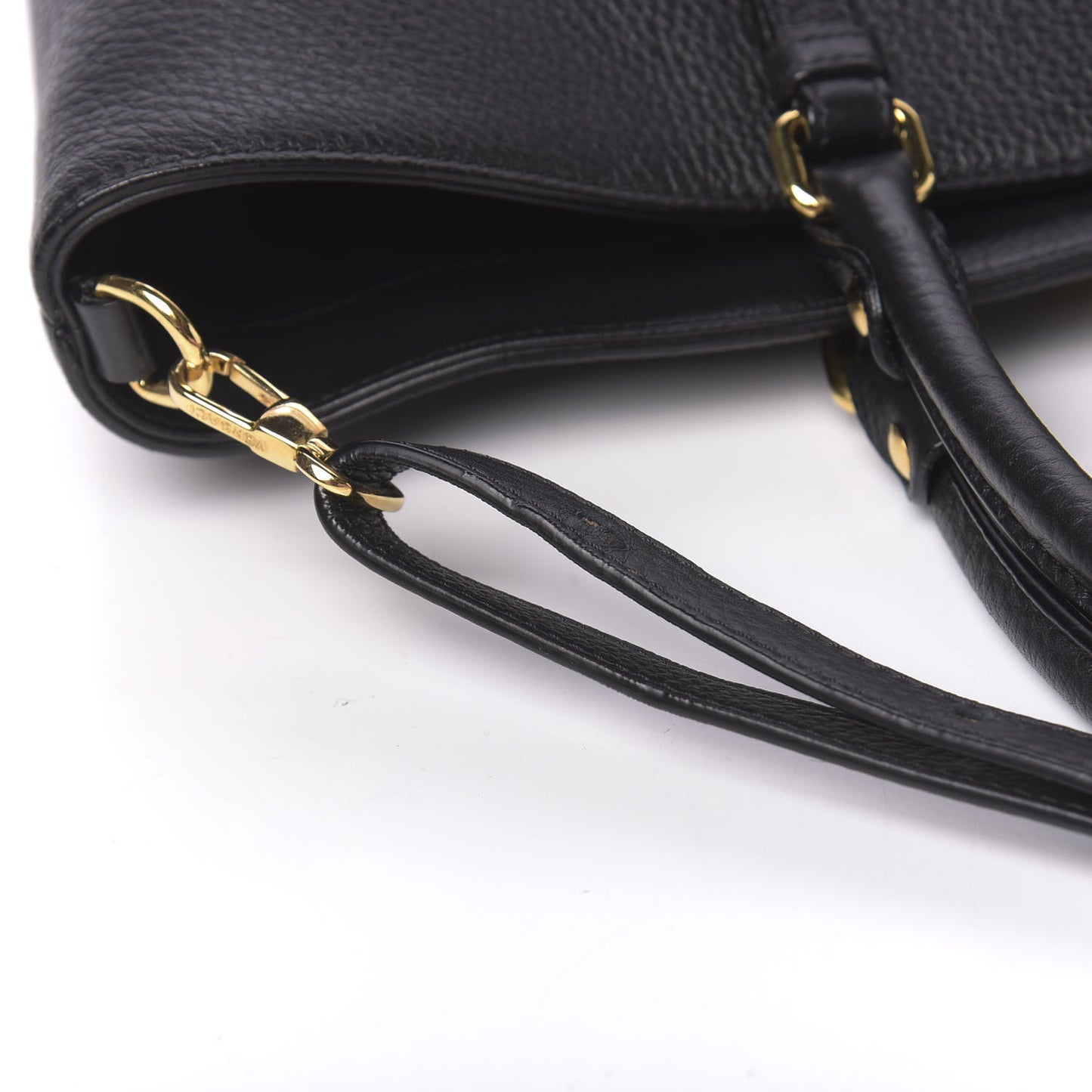 Cervo Embossed Vitello Medusa Tote Black