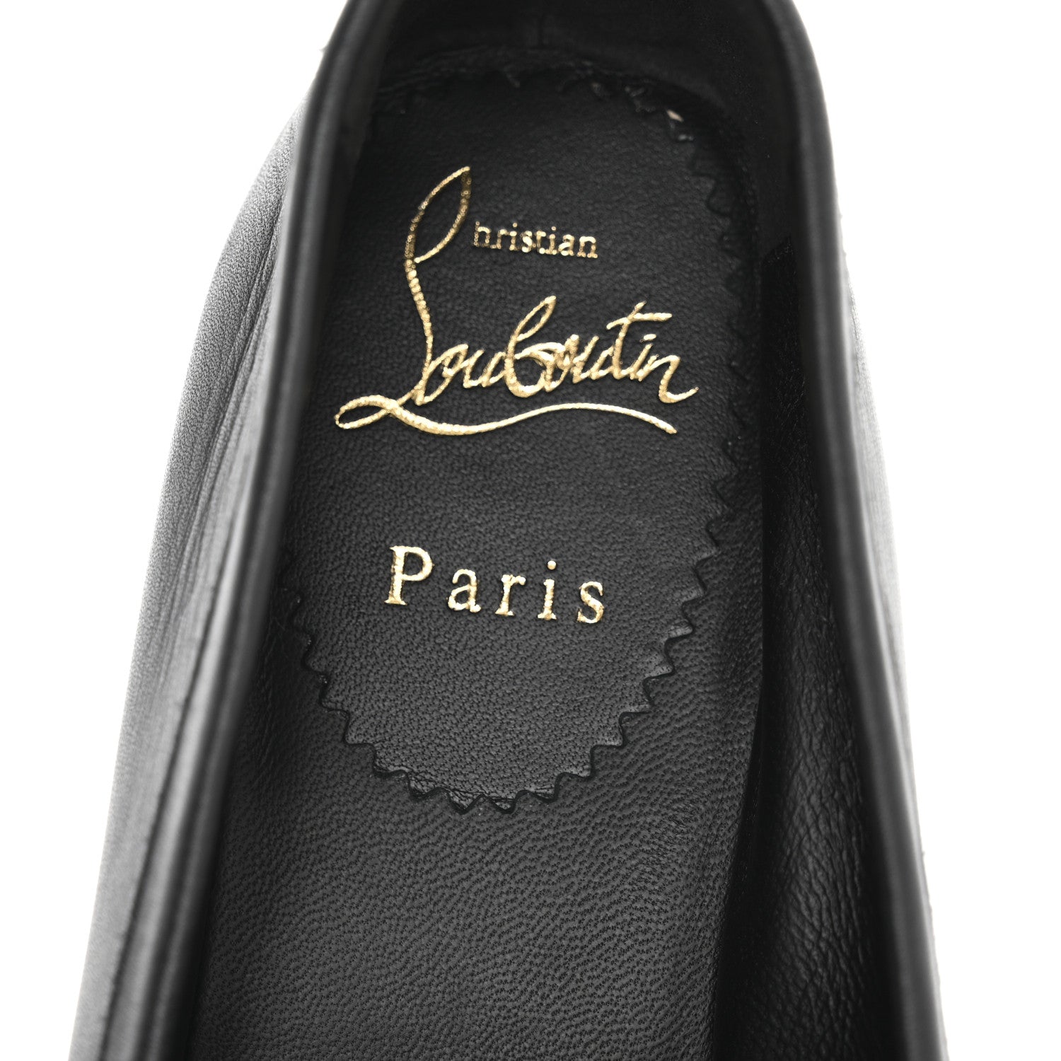 Christian Louboutin Calf Glove Womens MJ Mock Flat Loafers 39 Black 15 of 18
