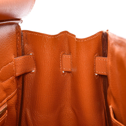 Hermes Chevre de Coromandel Birkin 30 Potiron 22 of 26