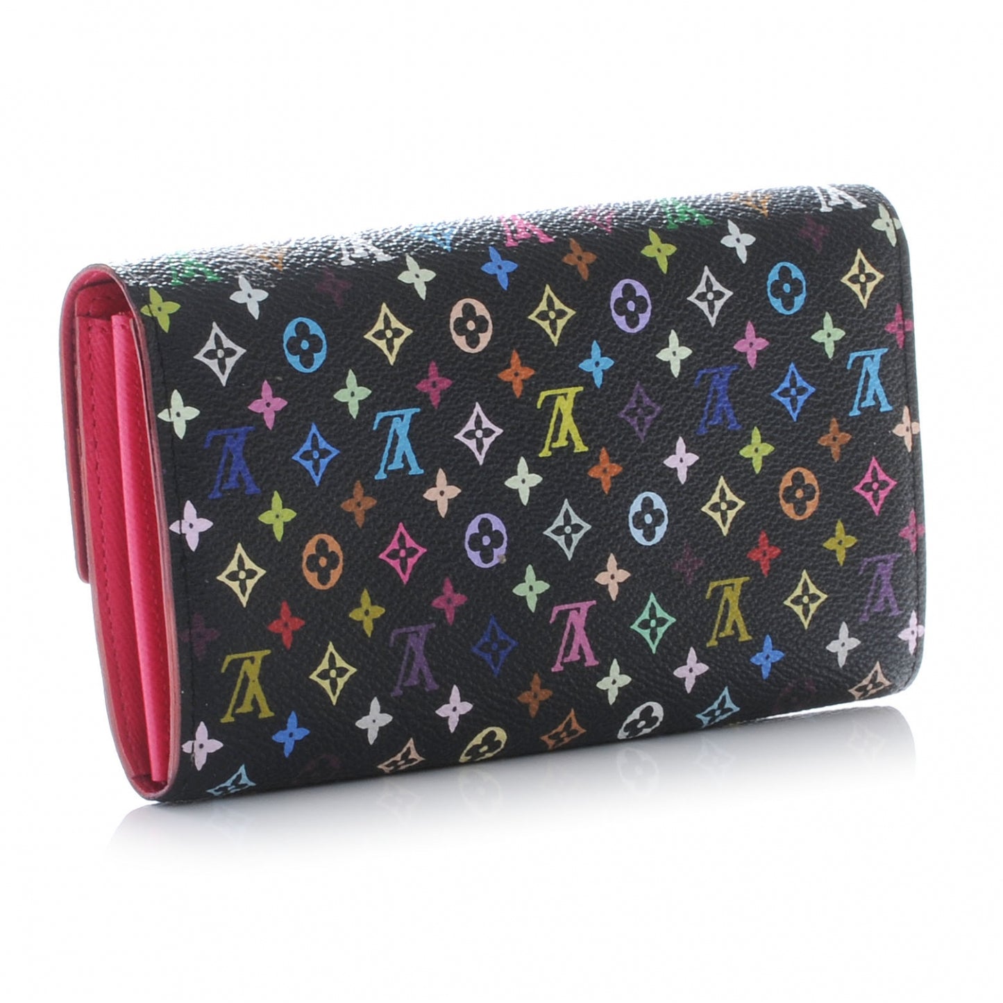 Monogram Multicolor Sarah Wallet Black