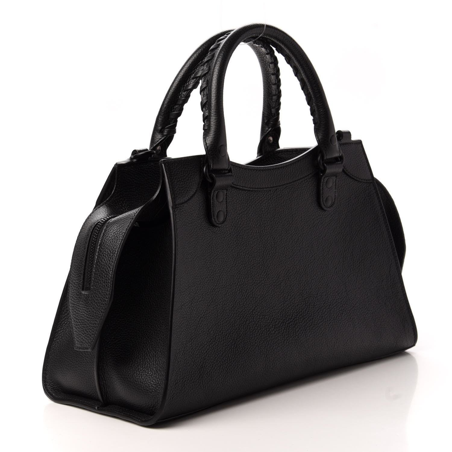 Balenciaga Grained Calfskin Neo Classic Black Hardware S City Black 3 of 9