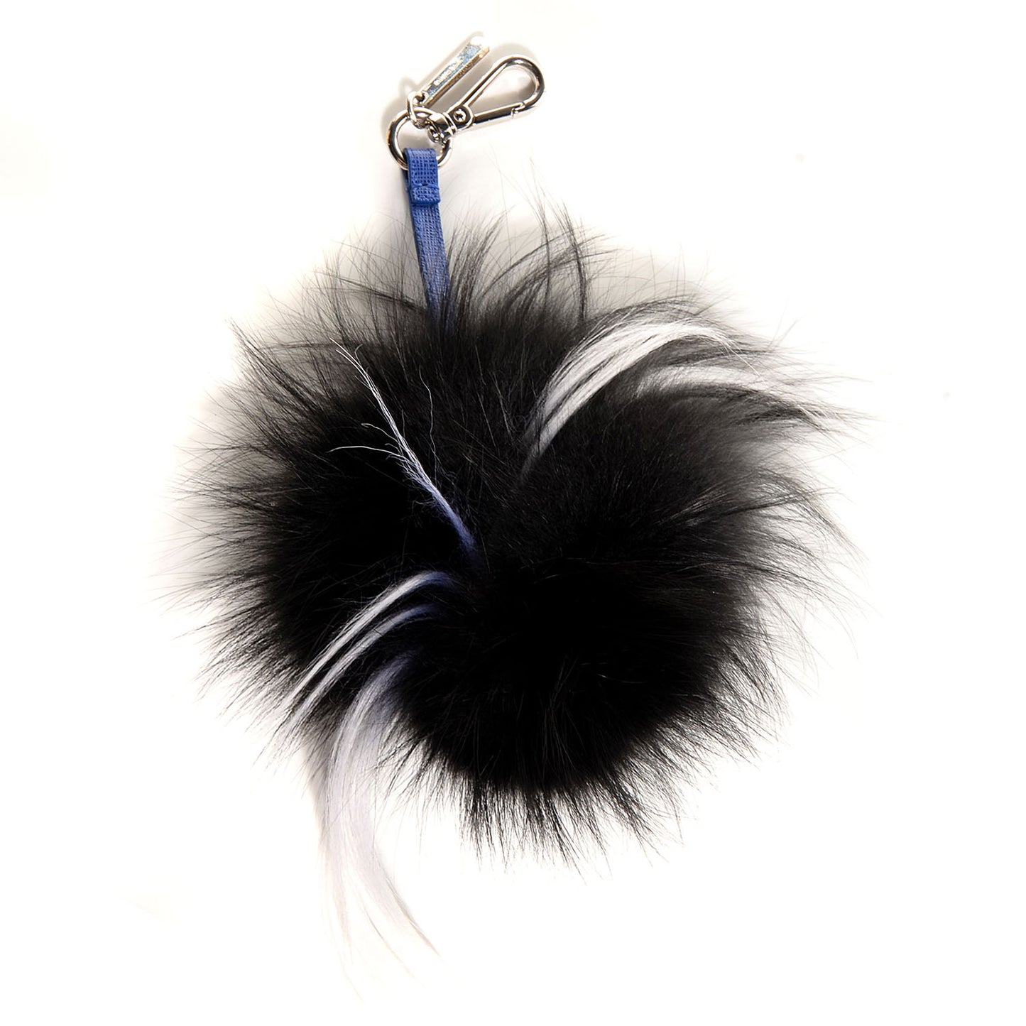 Fox Fur Vitello Monster Bag Bug Charm Ocean Multicolor