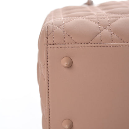Christian Dior Ultra Matte Calfskin Cannage Medium Lady Dior Beige 7 of 13
