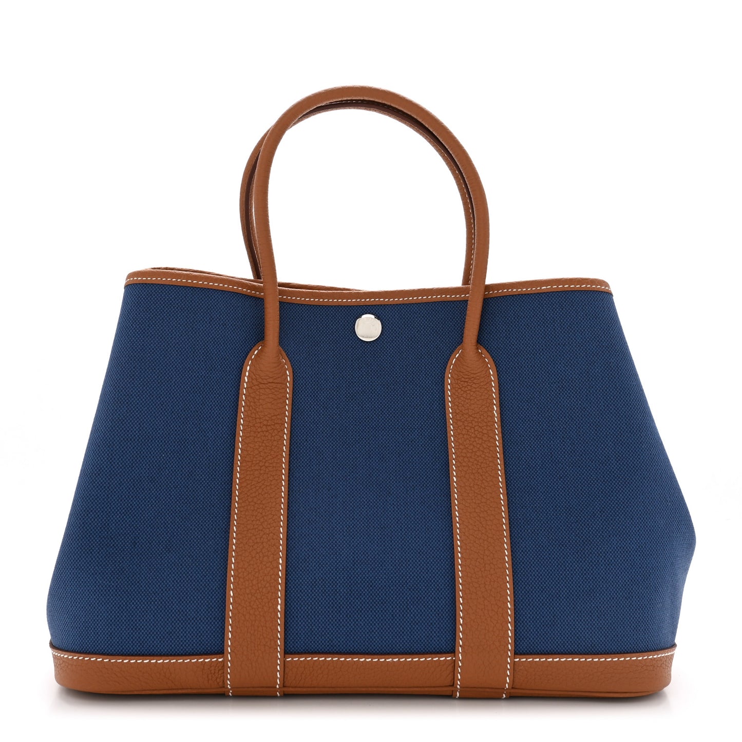 Toile Militaire Vache Country Garden Party Tote 30 Bleu France Gold