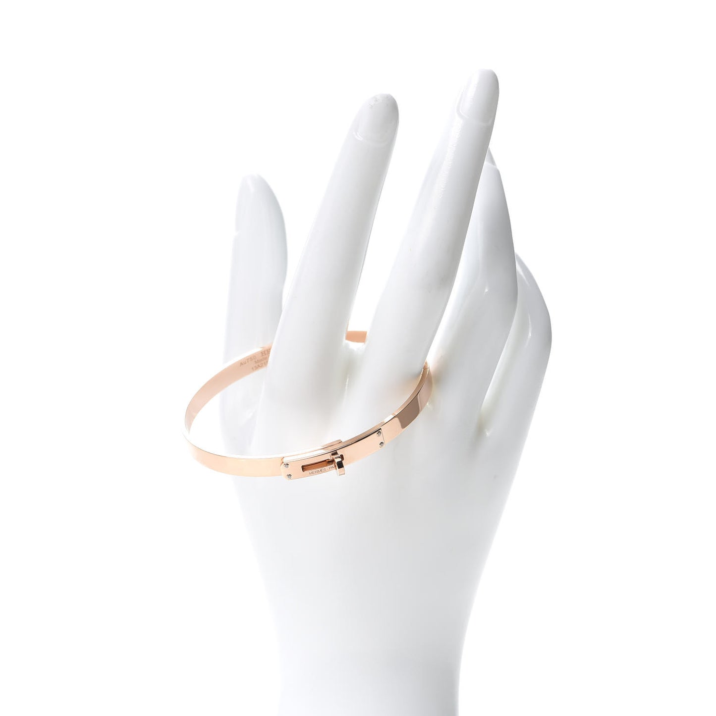 18K Rose Gold Diamond PM Kelly Bracelet LG